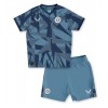 Baby Fußballbekleidung Aston Villa 3rd Trikot 2023-24 Kurzarm (+ kurze hosen)